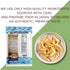 4.23oz (120g), Smoked Squid Jerky, Kunsaki Authentic Japanese Snack by Swashbuckle Snacks, Made in Japan, No MSG, No