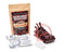 Seasoned Hunters GARLIC PEPPER Summer Sausage Making Kit Complete with (9) 2.56 x 12"