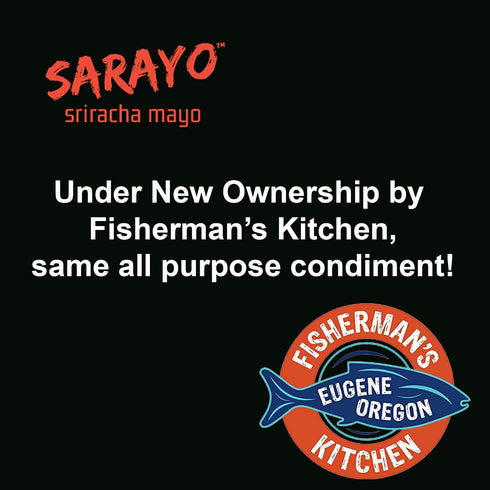 11.2 oz (2 Pack) Fishermans Kitchen Premium Sarayo Sauce Original Sweet & Spicy Creamy Sriracha Mayo, Dipping Sauce
