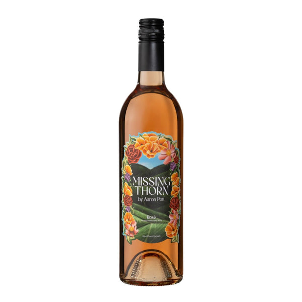 Missing Thorn Rose Alcohol-Removed Zinfandel Wine by Aaron Pott - Sip Clean