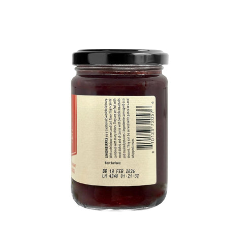 14.1 Sanniti Lingonberries Jar imported from Sweden, Ounces