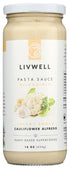 LIVWELL Creamy Roman Cauliflower Alfredo Pasta Sauce, 16 OZ