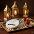 0.55 lb Zaitoune Pistachio Covered Turkish Delight | Stuffed with Delicious Nuts, Coated with Chopped Pistachios |