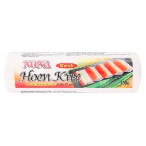 munchy's Nona Tepung Hoen Kwe Cake Flour 100g (Red Cake Flour, 3 Pack)