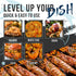 Set, 4 Set Lane's Under Da Sea Gift All-Natural Rubs Gift of Blackened Seasoning, Honey Sriracha Seasoning, Sweet Heat