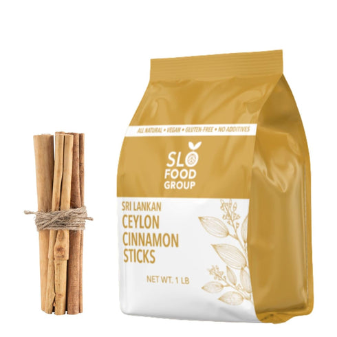 1 Lb -5 Inch Slofoodgroup -Ceylon Cinnamon Sticks - - Pure Ceylon Cinnamon Quills Cut Cinnamon Spice from Sri Lanka