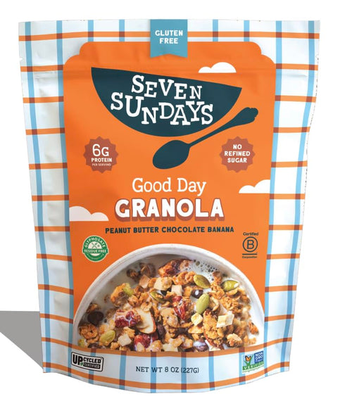 Generic Seven Sundays Good Day Granola Peanut Butter Chocolate Banana 20 oz