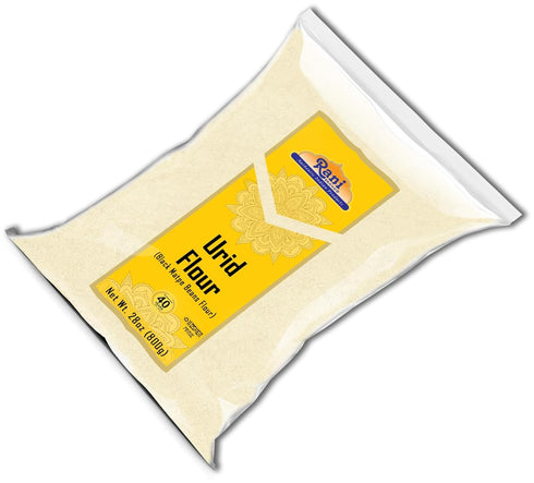 28oz (1.75lbs) 800g Rani Urid/Urad Flour (Black Matpe Beans Flour) ~ All Natural | Vegan | Gluten Friendly | NON-GMO |