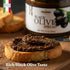 7.4 oz, L'Oro Del Sud Black Olive Tapenade Spread, Italian Olive Spread for Bruschetta,Tapenade Mediterranean Olive