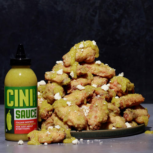 CINI Sauce -tm Smoothly Ground Peperonici Chili Peppers - Italian inspired for just about everything. Say: Chee-Nee