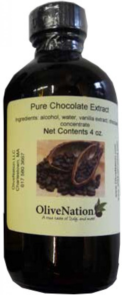 Chocolate Extract for Baking - Rich Flavoring for Cakes & Cookies - PG Free, Non-GMO, Gluten Free, Kosher, Vegan - 4 oz