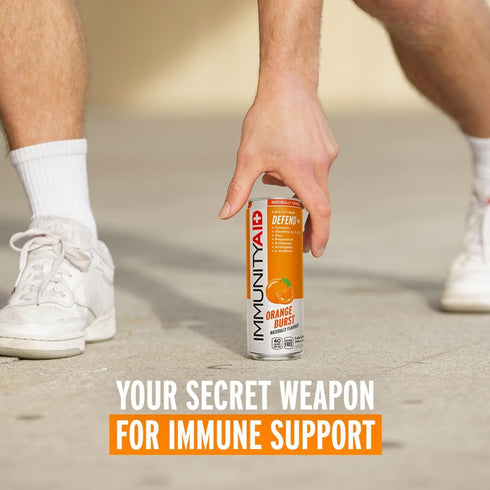 IMMUNITYAID 45 100% 12 Oz (Pack 4) Wellness Blend, With Echinacea, Zinc, Astragalus and Vitamin C, Only Calories
