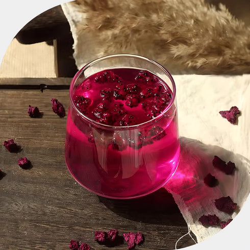 3.52oz/100g 1 (Pack 1) Mkostlich Freeze-dried Dragon Fruit, Diced Dragon Fruit with Ingredients, No Sugar Added