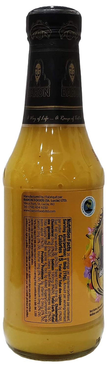 14 (Pack 3) Baron Banana Ketchup Ounce