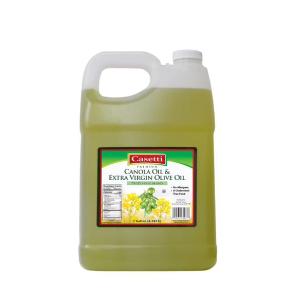 Generic Casetti 75% Canola Oil & 25% Extra Virgin Olive Oil Blend 1