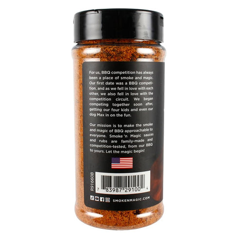 SMOKE 'N MAGIC Smoke'n Magic Rib Rub Sweet and Peppery