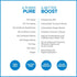 Pack 30 Count, B12 Pureboost Sugar-Free Clean Energy Booster, Combo Refreshing Energy Drink Mix with Vitamins