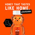 100% 12 oz. Nate's Louisiana Pure, Raw & Unfiltered Honey - Honey Bear Bottle - All-natural Sweetener