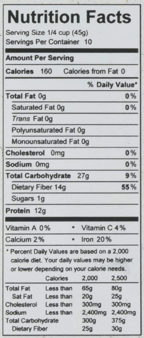 16 One Degree Organic Foods Organic Green Lentils, Ounce