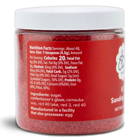 8oz, (4-Pack) Ann Clark Sanding Sugar