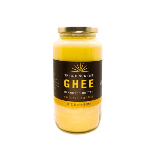 Spring Sunrise Classic Ghee 32 oz - Clarified Butter, rBST Free, Certified