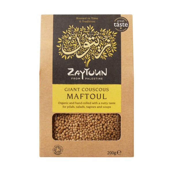 Zaytoun Organic Hand Rolled Maftoul Giant Couscous 7.05 oz