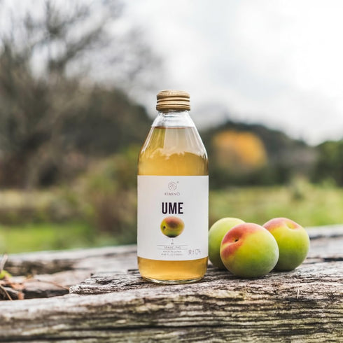 8.45 (Pack 12) KIMINO DRINKS Sparlking Ume Juice, FZ