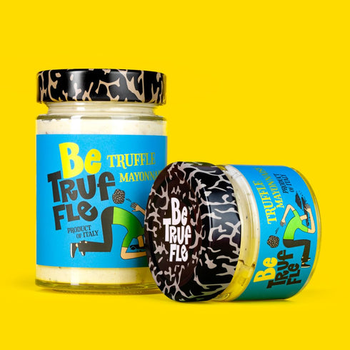 100% (2,8 OZ 80g) Be Truffle - Black Truffle Mayonnaise - Made in Italy - Cholesterol-Free, Gluten-Free