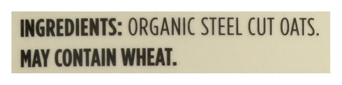 365 24 (Pack 2) by Whole Foods Market, Organic Quick Cook Steel Cut Oats, Ounce