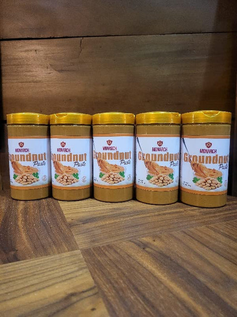 Generic Set of 5 Groundnut Paste (Peanut Butter) Pack of 32, 2 oz