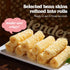Nakazawa 240 Deep Fried Bean Skin Rolls - Dried Beancurd Sticks, Asian Tofu Snack, Tofu Extra Firm - Delicious