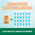 (4 96 Crush, Orange, Liquid Water Enhancer New, Better Taste! Bottles, Makes Flavored Water Drinks) Sugar Free, Zero