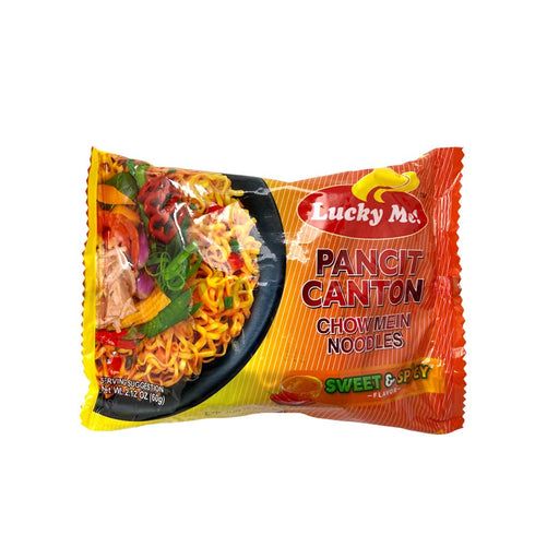 Lucky Me! 30 Pack) Instant Noodle Soup (Sweet & Spicy