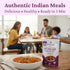 Pack 3 Insta Curry of Tawa Pulao, Punjabi Choley & Dal Makhani Authentic Ready-to-Eat Indian Meals - Vegetarian