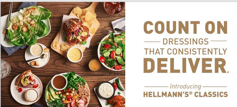 1 (Pack 1) Hellmann's Classics Blue Cheese Salad Dressing Jug Gluten Free, No Artificial Flavors or High Fructose Corn