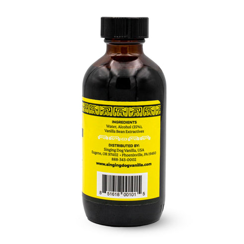Singing Dog Vanilla Pure Vanilla Extract, 4 Fluid Ounce Bottle