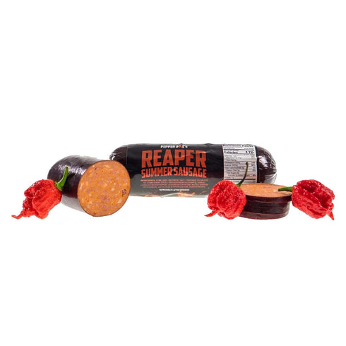 Summer Summer 12 (2 Pack) Pepper Joes Carolina Reaper Sausage Slow Smoked Spicy Sausage with Worlds Hottest Pepper