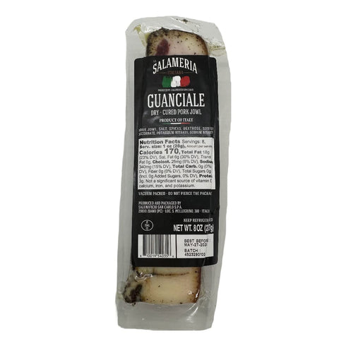 3 8 oz (227g) Pack 2 Alma Gourmet Guanciale From Italy Italian Dry-Cured Pork Jowl, Aged Approximately Months Imported
