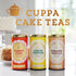 50 The Republic of Tea - Caramel Vanilla Cuppa Cake, Tea Bags, Blended Fine Black Tea, Gluten-Free