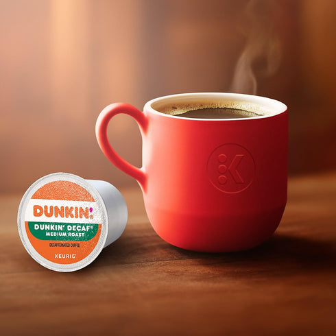 44 Dunkin' Donuts Decaf Keurig Single-Serve K-Cup Pods, Medium Roast, Box of K-Cup Pods