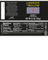1 5.3 oz LAKRIDS BY BLOW - - Black Licorice - Sweet - - Vegan Gourmet Licorice from Scandinavia - Gluten Free