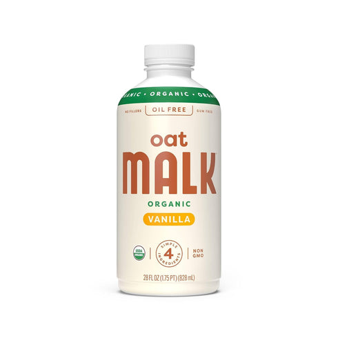 MALK Organic Vanilla Oat Malk, 28 FZ