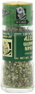 Alessi Herb & Seasoning Grinder, Dipping Spices for Olive Oil, Tip n' Grind, Garlic, 0.76 Ounce (Pack of 4)