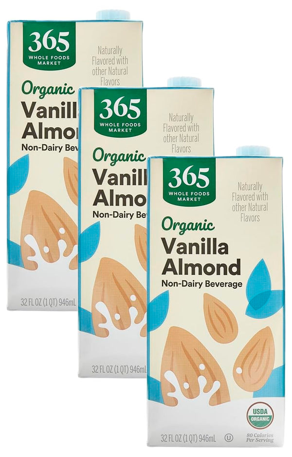 365 by Whole Foods Market, Organic Vanilla Almond Milk, 32 Fl Oz