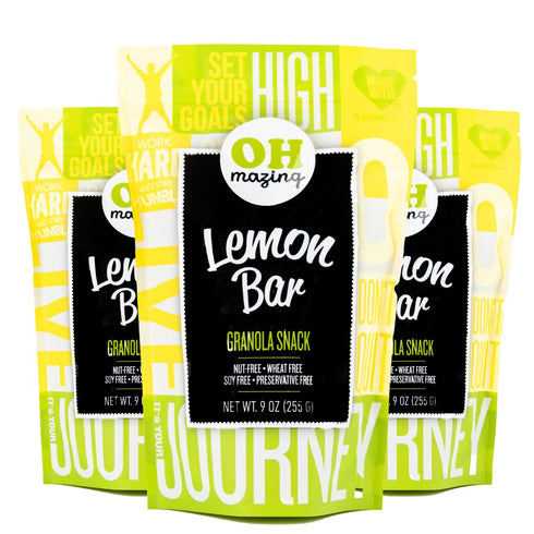 Oh-Mazing Granola Snack, Gluten-Free, Nut-free, No Soy, No Preservatives, Small Batch, 3