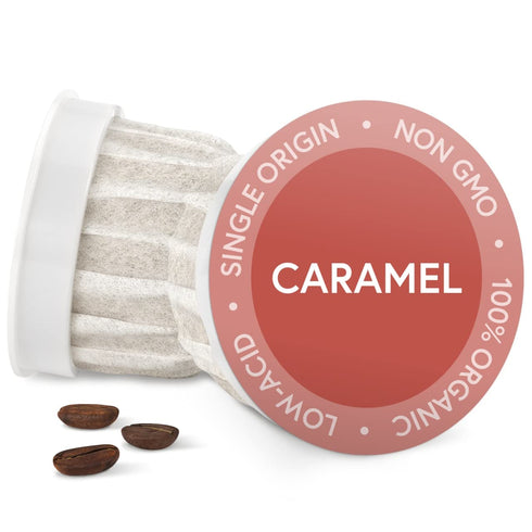 Fabula Organic Coffee Pods Caramel Medium Roast - Low Acid - Single