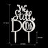 Acrylic Glitter We Still Do Hearts Cake Topper, 10th Vow Renewal or Wedding Anniversary (Silver, 10)
