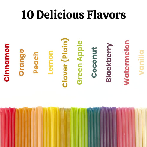 Pack (100 Count) The Honey Jar Variety Honey Sticks - Pure Honey Straws For Tea, Coffee, or a Healthy Treat - One