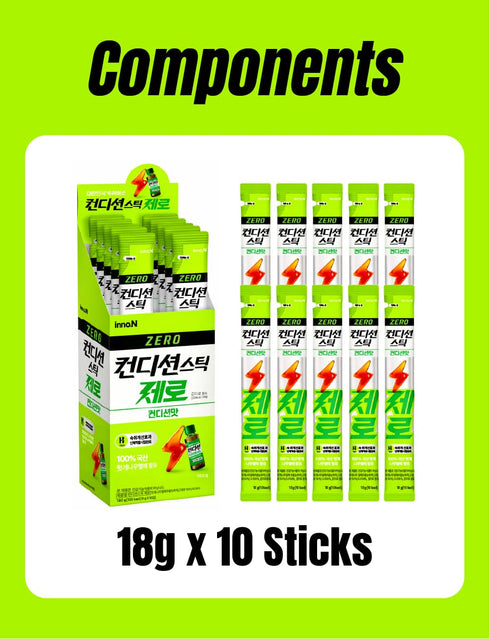 Generic 18 10 Korean Zero Sugar Jelly Stick, Soft Jelly Snack, g x Sticks, Product of Korea