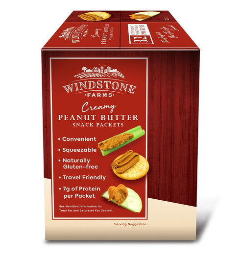 Generic Packets 1.15oz (32ct) Windstone Farms Creamy Peanut Butter Portable